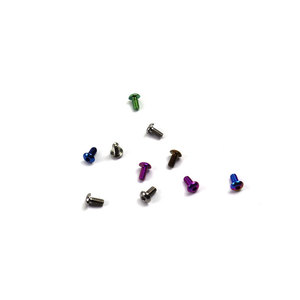 Tornillos de Titanio M3x6 ISO 7380 Personalizados al por Mayor, Tornillos de Cabeza Hexagonal con Botón de Colores, Grado 5, para Modelos RC UAV - Product Image 1