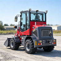 Chargeuse sur pneus compacte 25KW LC908 avec hauteur de déchargement de 2300 mm, structure compacte pour l'agriculture, les entrepôts et les chantiers de construction