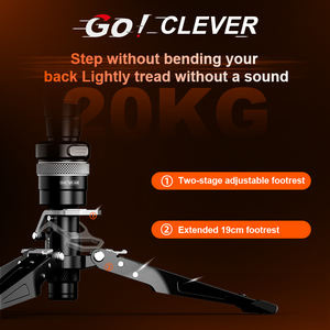 Monopié de Viaje <span class=keywords><strong>COMAN</strong></span> M1 Pro V5 con Placa de Liberación Rápida para Cámara DSLR, Soporte de Trípode Ligero con Elevación con un Clic, Capacidad de Carga de 20 kg - Product Image 2