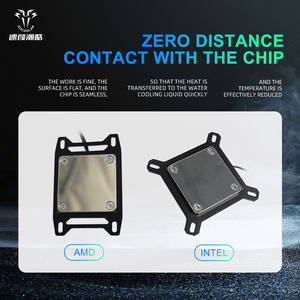 Socooler SO-C55X-INTEL tête de refroidissement par eau d'ordinateur haute Performance têtes de refroidissement par eau CPU Premium pour boîtiers d'ordinateur de jeu - Product Image 3