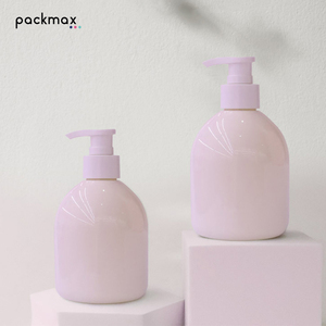 ขวด PET ทรงกลมขนาด 300 มล. 500 มล. พร้อมหัวปั๊มสเปรย์สำหรับสบู่ล้างมือ น้ำยาซักชุดชั้นใน-บรรจุภัณฑ์โลชั่นแบบใส ขายส่ง - Product Image 6