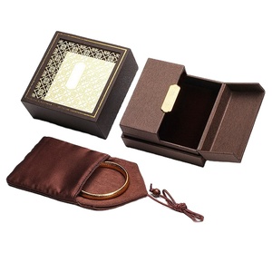 Caja de Joyería Vintage para Pulseras y Collares, Caja de Almacenamiento con Cordón, Caja de Almacenamiento Divertida, Embalaje Personalizado Hecho a Mano - Product Image 1
