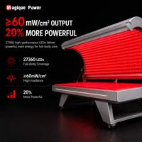 Appareil de thérapie par la lumière rouge et infrarouge proche Magique Power Advanced, dispositif de photobiomodulation corporelle complète avec 660 nm et 850 nm