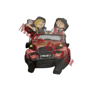 Aimant de réfrigérateur souvenir d'<span class=keywords><strong>Alsace</strong></span> français personnalisé, aimant de réfrigérateur de mariage, aimant de réfrigérateur créatif 3D pour la décoration de la maison - Product Image 3