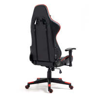 Offre Spéciale élégante chaise pivotante Gamer chaise d'ordinateur pliable en cuir et en fer de style course minimaliste pour un usage domestique