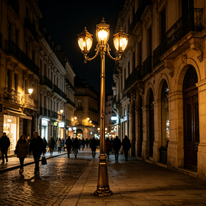 Lámparas Decorativas de Jardín de Estilo Europeo Retro, Impermeables IP65, Lámparas Colgantes para Jardín y Paisaje, Luces de Inducción Eléctrica - Product Image 3