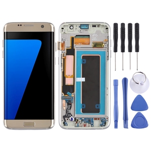 Pantalla LCD y Digitalizador Super AMOLED Originales para Galaxy S7 Edge / <span class=keywords><strong>G935F</strong></span> / G935FD, Ensamblaje Completo con Marco - Product Image 1