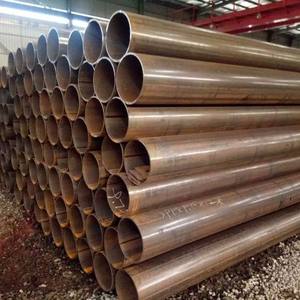 Q195คาร์บอนสำหรับงานก่อสร้าง Q235 A53 ASTM ท่อเชื่อมเหล็กกล้าคาร์บอนแบบจุ่มร้อน - Product Image 4