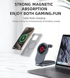 15W Fast <b>Charging</b> Multifunction 6 5 4 3 in 1 One Holder Wireless Phone Charger for iPhone 14 13 11 Pro Max - Product Image 3