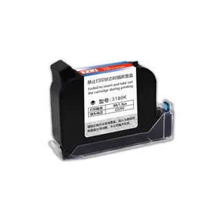 Giá thấp cầm tay trực tuyến Mã hóa máy máy bay phản lực nhiệt Trắng nạp mực đen Cartridge cho máy in phun máy in