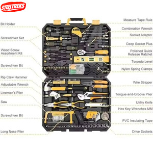 Nouveaux Kits d'Outils Professionnels Steeltreks pour l'<span class=keywords><strong>Assurance</strong></span> Automobile – Ensemble Combiné de 168 Pièces pour la Réparation Automobile - Product Image 3
