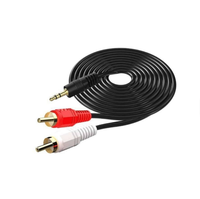 Nouveau câble audio auxiliaire jack 3,5 mm vers 2 RCA et câble répartiteur Y auxiliaire, très demandé