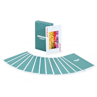 Boîte de cartes à jouer en papier de qualité supérieure, impression couleur intégrale, 54 cartes, jeu complet, logo personnalisé, cartes de poker, motif recto-verso pour le jeu