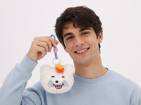 Ours en peluche Teddy Bear conforme ASTM CPC, produit de parc d'attractions Forest Bear, peluche personnalisée lestée et compressible, jouet réconfortant