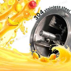 Roestvrijstalen Automatische Rode Bayberry Fruitzaadverwijderaar Klopper Fruitpulper Machine - Product Image 2