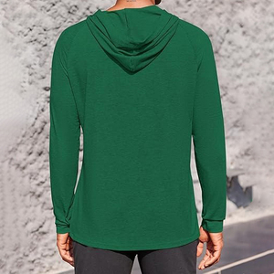 Hoodie Designer Hiver ODM Brodé, Coupe Ample et Épaisse, Col Montant et Patchwork - Product Image 3
