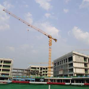 Grúa Torre de Plataforma Plana DAHAN NUEVA QTZ315-7527-12T, Alcance 75m, Altura Máxima 240m, Momento de Elevación Nominal 315t.m, Alta Eficiencia - Product Image 5