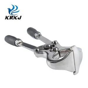 CETTIA KD706 alat musik hewan, perkakas logam stainless steel tidak berdarah burdizzo castrator hewan forceps casting untuk ternak