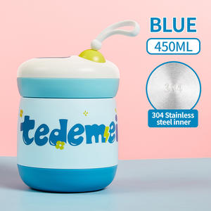 Portable 450ml Stainless Steel Heatable Leak Proof <b>Breakfast</b> Soup Cup 304 Vacuum Insulated Yogurt/Milk/Porridge Cold Hot Newborn - Product Image 6