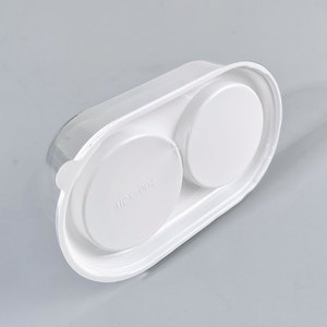 Caja de pastel ovalada, embalaje para hornear, contenedor desechable para cupcakes de tiramisú de dos rejillas para pastel, material para mascotas, caja de entrega de embalaje de alimentos - Product Image 5