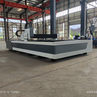 Machine de découpe laser CNC à fibre haute puissance 12000W 13035mm pour armoire serveur coréenne, double entraînement, 80m/min, précision 0,03mm JINDAJIN