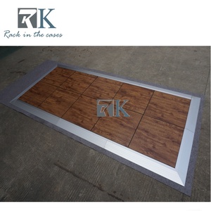 Pista de Baile Personalizada con Panel de Madera para Bodas y Fiestas - Product Image 6