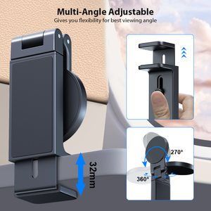 Supper mạnh mẽ từ người giữ điện thoại di động điện thoại đứng chủ với nam châm cho máy bay du lịch 360 độ bàn điện thoại đứng - Product Image 5