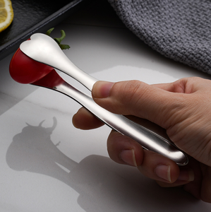 DFT06-3 Stainless Steel Heart <b>Shape</b> <b>Block</b> Ice Tongs Sugar Tongs - Product Image 5