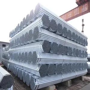Hot Selling For Greenhouse Frame Used Gi Pipe For Sale Standard Length Of Galvanized Round Pipe Tube