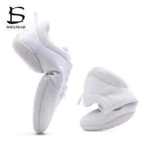 Chaussures athlétiques pour adulte, baskets blanches <span class=keywords><strong>de</strong></span> <span class=keywords><strong>danse</strong></span>, Jazz, <span class=keywords><strong>Hip</strong></span>-<span class=keywords><strong>hop</strong></span>, nouvelle collection 2020 - Product Image 3