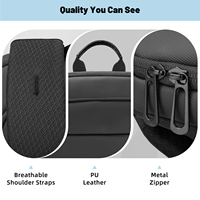 Sac à dos pour ordinateur portable Oxford imperméable grande capacité, très vendu, pour hommes, voyages d'affaires, logo personnalisé, fermeture éclair, sac élégant