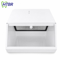 Collecteur de poussière à double aspiration pour laboratoire dentaire, extracteur silencieux 100W, boîte anti-poussière dentaire