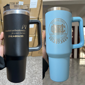Vaso Térmico de Acero Inoxidable de 40 oz con Recubrimiento en Polvo y Logotipo Personalizado, <span class=keywords><strong>Taza</strong></span> de Café de Viaje <span class=keywords><strong>Negra</strong></span> - Product Image 6