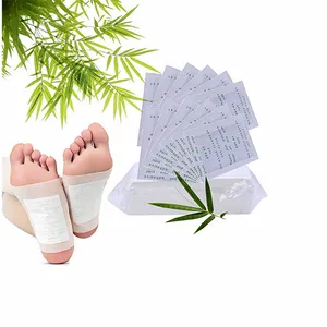 Nieuwe Product Gezondheidszorg Japan Pijnbestrijding Verwarming Spa Pad Bamboe Azijn Lavendel Rose Groen-Thee Mint Gember Detox voet Patch