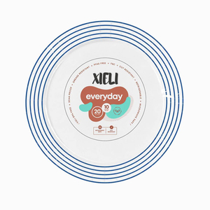 Piatti di Carta XIELI Serie Everyday Prodotti in Indonesia, 250-600gsm, Resistenti, Varie Dimensioni, Design Profondo - Product Image 1