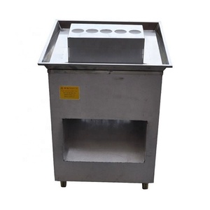 Unique Features Commercial Meat Cutting Chicken Slitting Machine Strip Cutter - Product Image 1