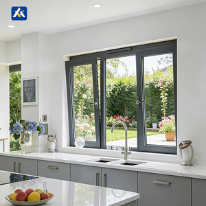 <span class=keywords><strong>Finestre</strong></span> a Battente in Lega di Alluminio con Doppio Vetro Temperato, Design Moderno Pieghevole, Insonorizzate, Resistenti al Vento, Certificazione Energy Star - Product Image 6