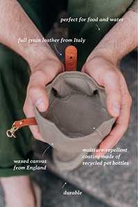 Mangkuk anjing lipat kanvas tahan air mangkuk makan hewan peliharaan portabel - Product Image 2