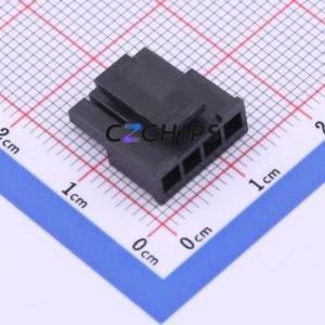 436450400 Housing (Wire-to-Board / Wire-to-Wire) P=3mm Connector 1x4P 3mm Micro-Fit (MX 3.0) 1 - Product Image 1
