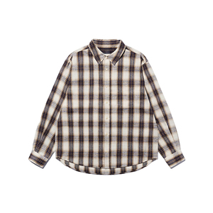 Camisas de Hombre a Cuadros de Alta Calidad, Multicolores, Manga Larga, con Botones, Cuello Camisero, Doble Bolsillo Delantero - Product Image 3