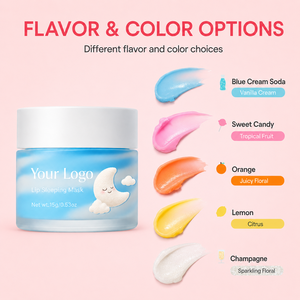 Masque de nuit pour les lèvres, hydrate, adoucit les lèvres sèches, lisse les ridules, retient l'hydratation, beurre de karité, vitamine C - Product Image 6