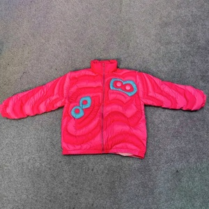 2025 Custom Winter Wear Cut and Sew Bubble Fluffy Down Coats <b>Zip</b> <b>up</b> <b>Jackets</b> High Quality Bubble Puffer Down <b>Jacket</b> Manufacturer - Product Image 2
