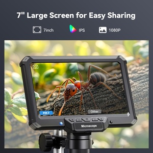 OEM/ODM di động công cụ sửa chữa kính hiển vi điện tử 7in Màn hình <span class=keywords><strong>LCD</strong></span> 1080P 1200x kính hiển vi kỹ thuật số cho công nghiệp - Product Image 2