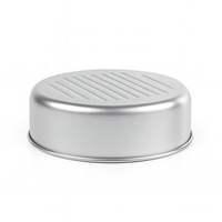 Boîte à lunch ronde en acier inoxydable anti-fuite, ensemble bento 3 pièces avec construction sans BPA, récipient alimentaire moderne pour les voyages