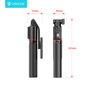 Perche à selfie avec rotation à 360°, mini trépied télescopique pliable et léger pour les voyages - Product Image 6