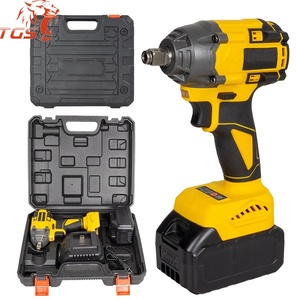 TGS Professional 21V Battery-Powered Cordless Impact <b>Wrench</b> Set With Brushless Motor 400 Nm Torque 062 Rechargeable Ratchet Wren - Product Image 1