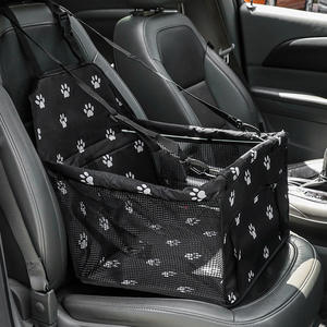 Juicepet Outdoor Travel Oxford Dog Booster Seat Square Pattern Car Backseat Safety <span class=keywords><strong>Protection</strong></span> Pad pour chiens - Product Image 5