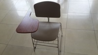 Meubles scolaires, bureau et chaise, table d'étudiant, siège en plastique avec grand tableau d'écriture