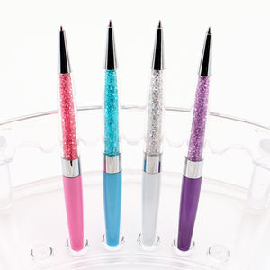 Bolígrafo de Metal con Cristal y Logotipo Personalizado para Chicas, Ancho de Escritura de 1.0 mm, Regalo Promocional - Product Image 3