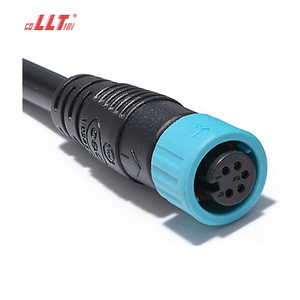 <span class=keywords><strong>Connecteur</strong></span> d'éclairage LED extérieur <span class=keywords><strong>étanche</strong></span> LLT 110V 10A M12 2 <span class=keywords><strong>3</strong></span> 4 5 <span class=keywords><strong>pôles</strong></span> mâle/femelle pour écran LCD - Product Image 3